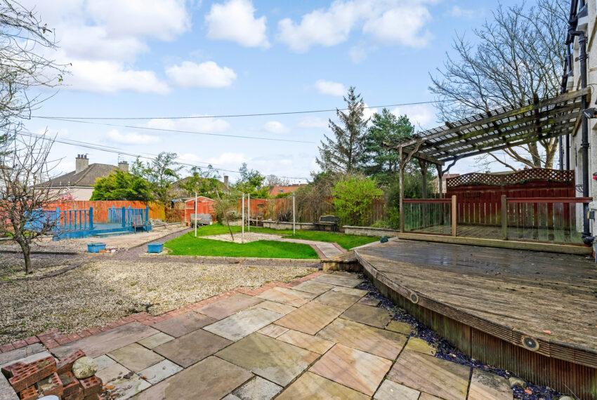 12 Carham Crescent - Rear Garden