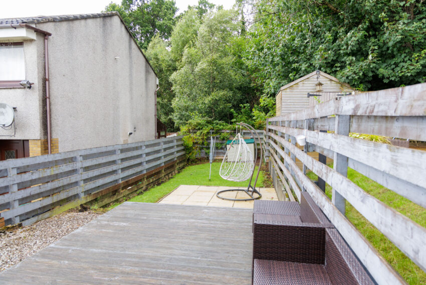 104 Barnhill Road - Rear Garden